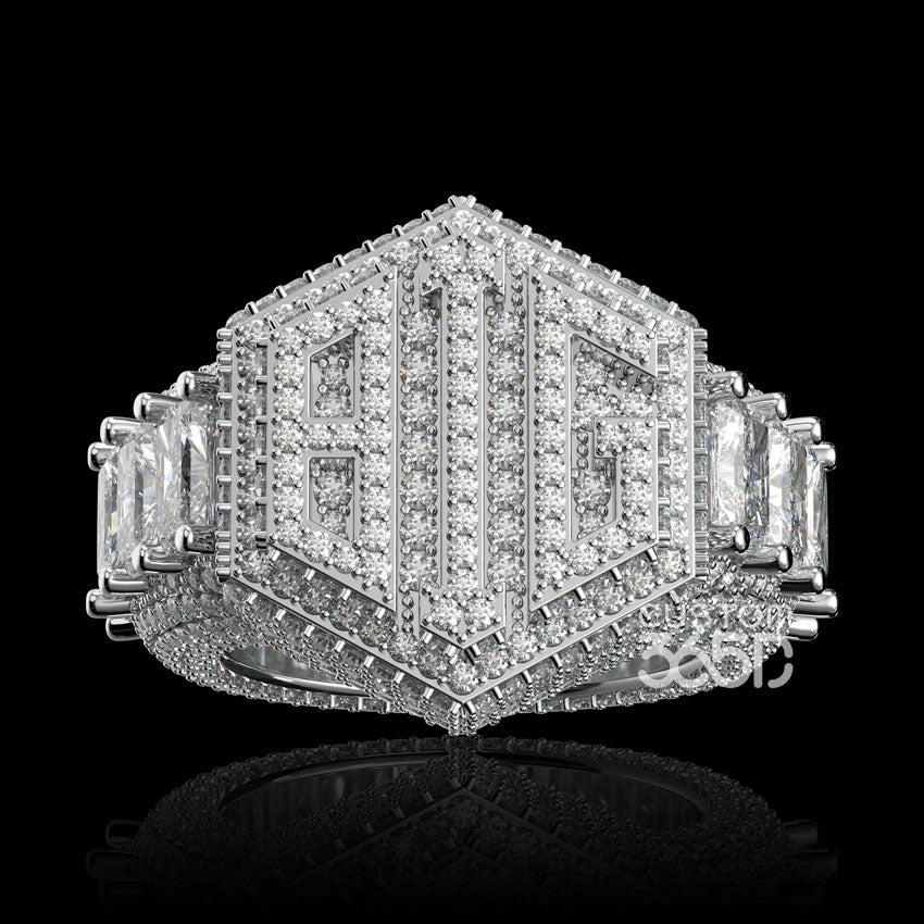 CUSTOM TYPE-TWO SIGNET RING