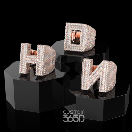 CUSTOM LETTERS RING