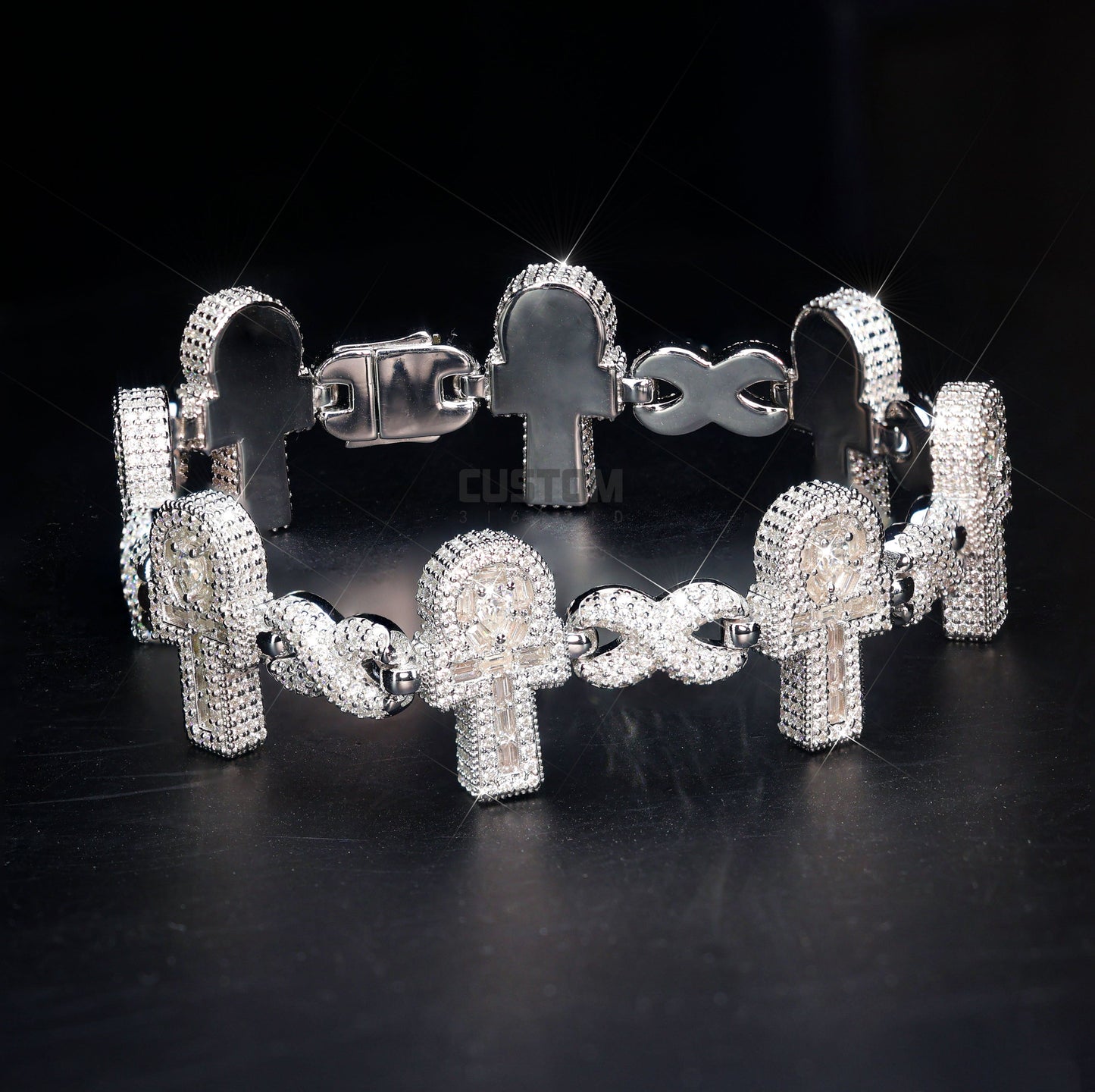 CUSTOM INFINITY LINK BRACLET