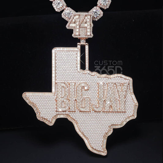 CUSTOM LOGO PLANE PENDANT