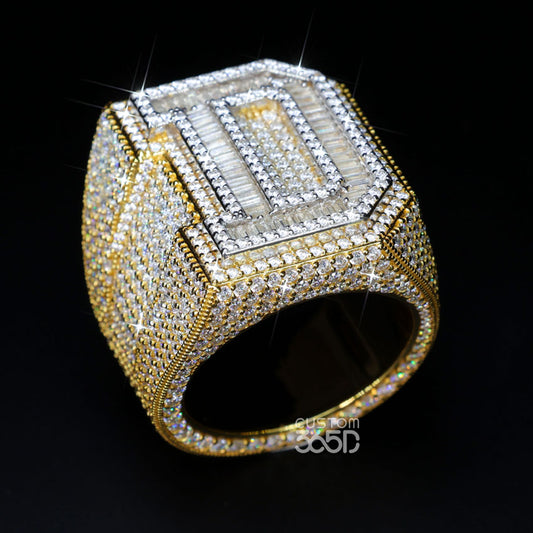 CUSTOM ONE LETTERS RING