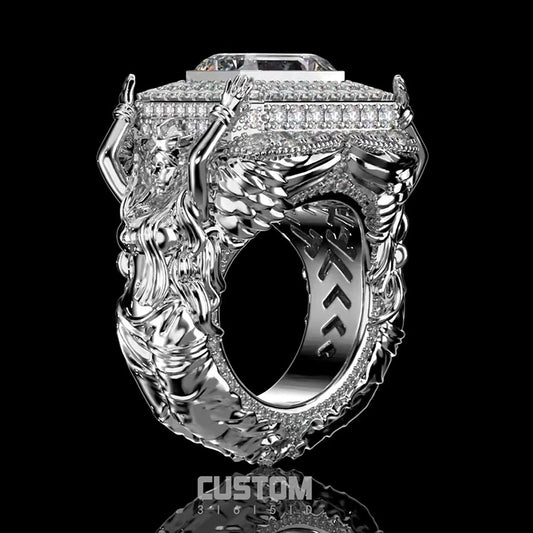 CUSTOM MEN'S ENGAGEMENT RING